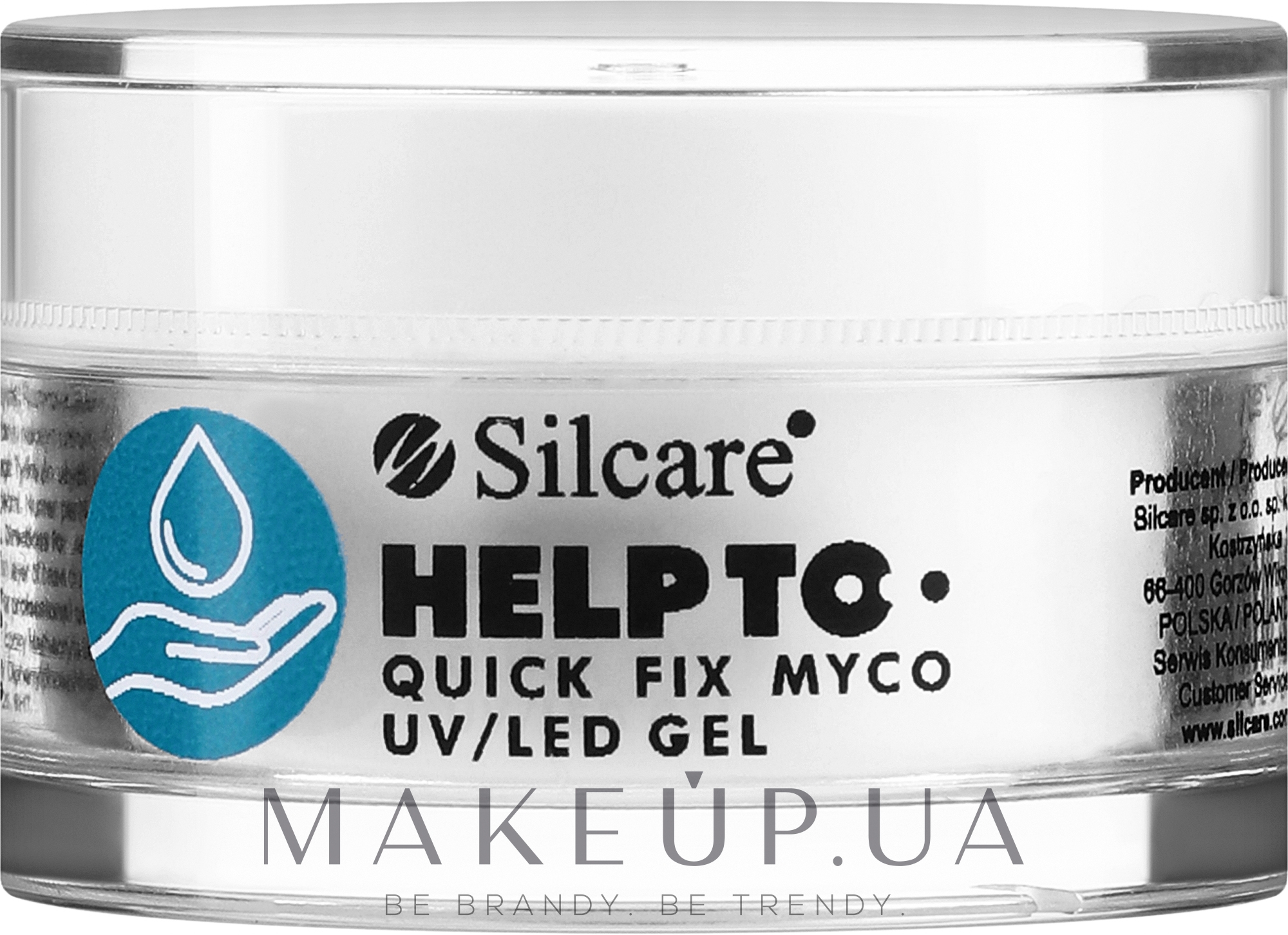 Скульптурний гель для нігтів - Silcare Help To Quick Fix Myco UV/LED Gel — фото 15g