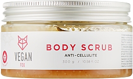 Духи, Парфюмерия, косметика Скраб для тела антицеллюлитный - Vegan Fox Anti-Cellulite Body Scrub