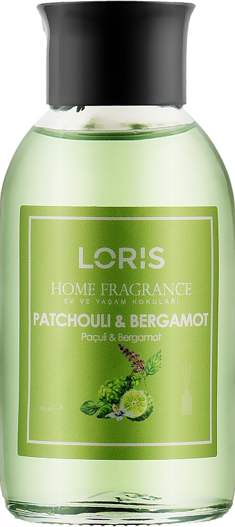 Аромадифузор "Пачулі й бергамот" - Loris Parfum Patchouli & Bergamot Reed Diffuser — фото N6