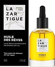 Живильна олія для волосся - Lazartigue Huile des Reves Nourishing Dry Oil — фото N2