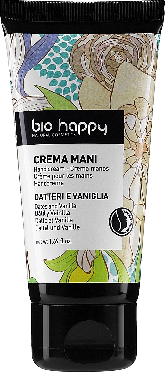 Крем для рук "Финики и ваниль" - Bio Happy Hand Cream — фото N1