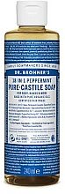 Рідке мило "М'ята" - Dr. Bronner’s 18-in-1 Pure Castile Soap Peppermint — фото N2