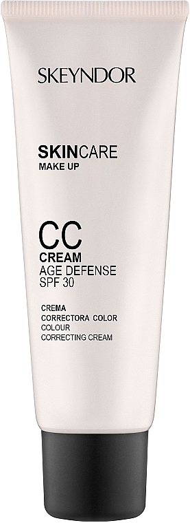 Антивозрастной СС крем SPF30 для лица - Skeyndor SkinCare Make Up CC Cream — фото N1