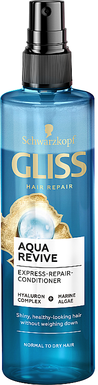Експрес-кондиціонер для волосся - Schwarzkopf Gliss Aqua Revive Express-Repair-Conditioner — фото N2