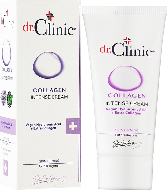 Інтенсивний крем для обличчя з колагеном - Dr. Clinic Collagen Intense Cream — фото N2