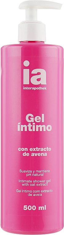 Гель для интимной гигиены с экстрактом овса - Interapothek Gel Intimo  — фото N3