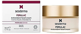 Антиоксидантний крем для сухої шкіри обличчя - SesDerma Laboratories Ferulac Antioxidant Facial Cream — фото N2