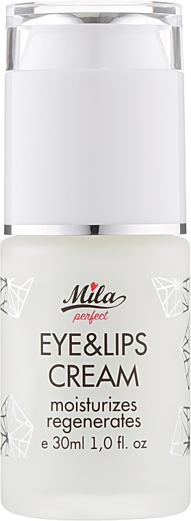 Крем для контуру очей і губ - Mila Eye & Lips Cream — фото N1
