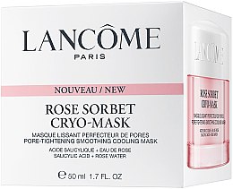 Маска для шкіри обличчя з ефектом охолодження і звуження пор - Lancome Rose Sorbet Cryo-Mask — фото N3