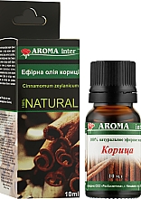 Ефірна олія "Кориця" - Aroma Inter — фото N2