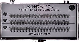 Парфумерія, косметика Накладні вії - Lash Brow Premium Flare Extra Volume Lashes