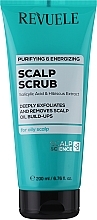 Скраб для шкіри голови "Очищення та зарядження енергією" - Revuele Scalp Scrub — фото N1