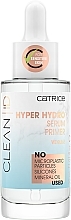 Парфумерія, косметика Зволожувальна базова сироватка - Catrice Clean ID Hyper Hydro Serum Primer