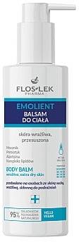 Бальзам для сухой и чувствительной кожи - Floslek Emolient Body Balm For Sensitive Extra Dry Skin — фото N1