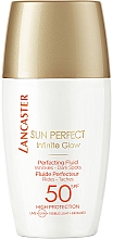 Духи, Парфюмерия, косметика Солнцезащитный флюид для сияния кожи лица - Lancaster Sun Perfect Perfecting Fluid SPF 50
