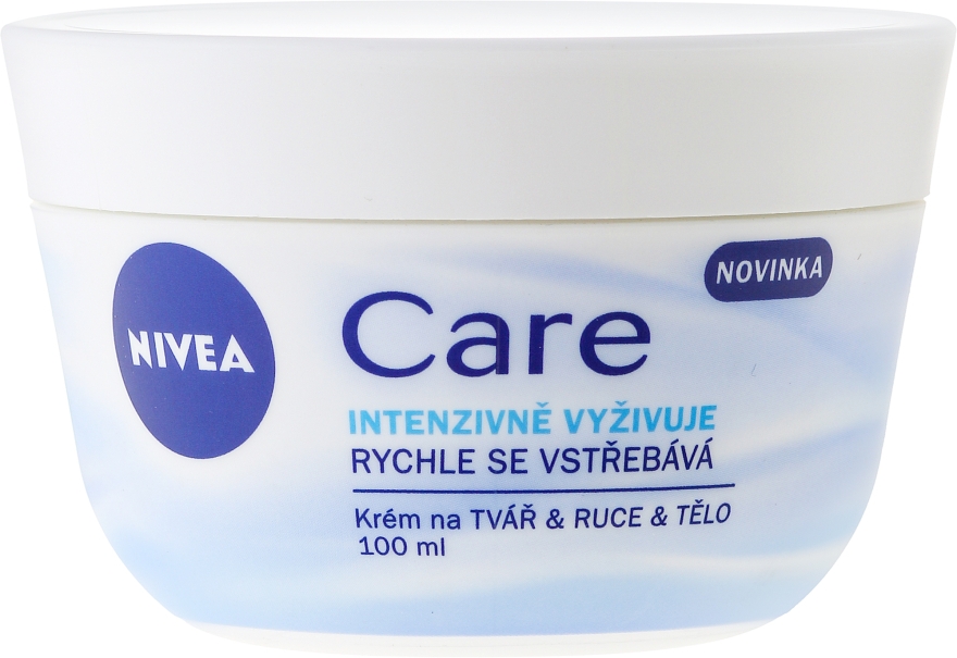 Крем для лица и тела - NIVEA Care Intensive nourishment Cream — фото N1