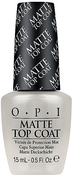 Топовое матовое покрытие - OPI Matte Top Coat — фото N1