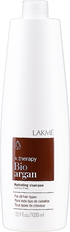 Шампунь з аргановою олією - Lakme K.Therapy Bio Argan Shampoo — фото N3