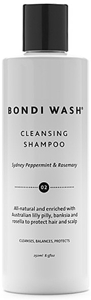 Очищающий шампунь для волос "Сиднейская мята и розмарин" - Bondi Wash Cleansing Shampoo Sydney Peppermint & Rosemary — фото N1