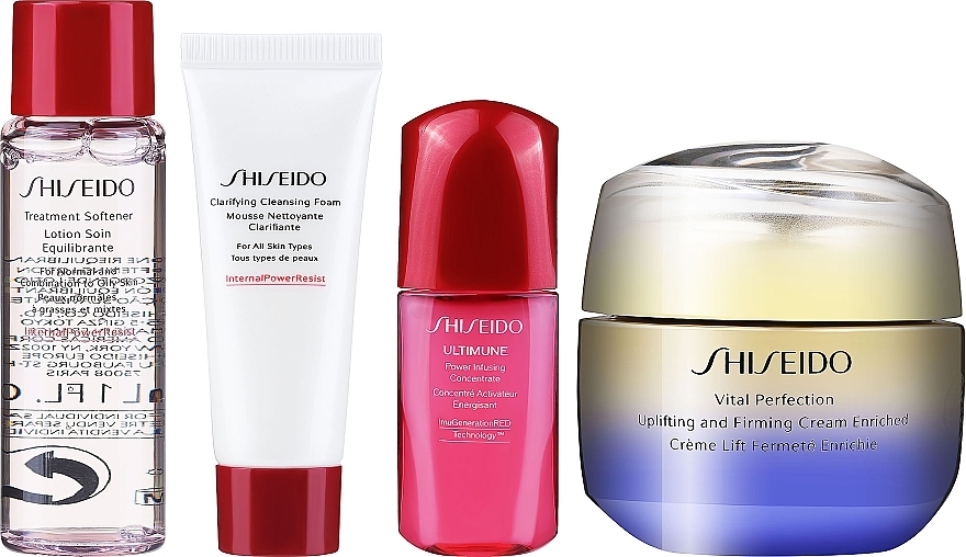 Набор, 4 продуктов - Shiseido Vital Perfection — фото N2