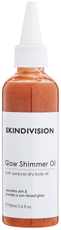 Сяйна мерехтлива олія - SkinDivision Glow Shimmer Oil — фото N1