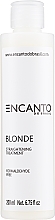 Парфумерія, косметика Засіб для випрямлення світлого волосся - Encanto Do Brasil Blonde Straightening Treatment