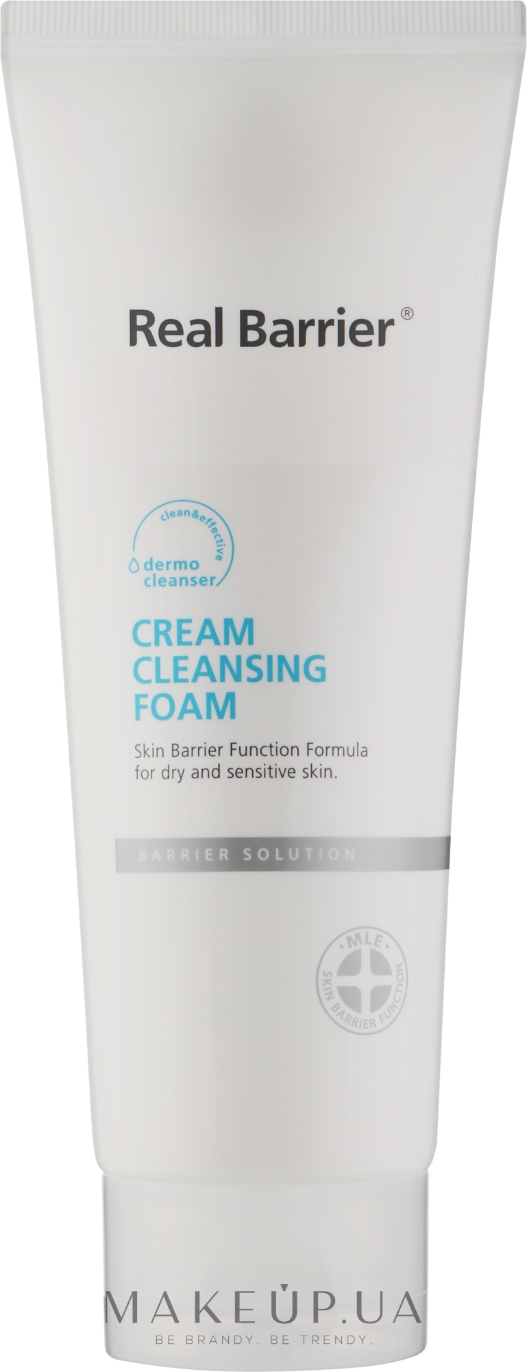 Кремовая очищающая пенка - Real Barrier Cream Cleansing Foam — фото 220g