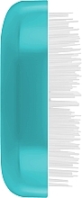 Компактная щетка для волос, голубая - Janeke Compact And Ergonomic Handheld Hairbrush — фото N2