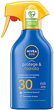 Сонцезахисний спрей для тіла - NIVEA Sun Protect & Hydrate SPF30 Spray — фото N1