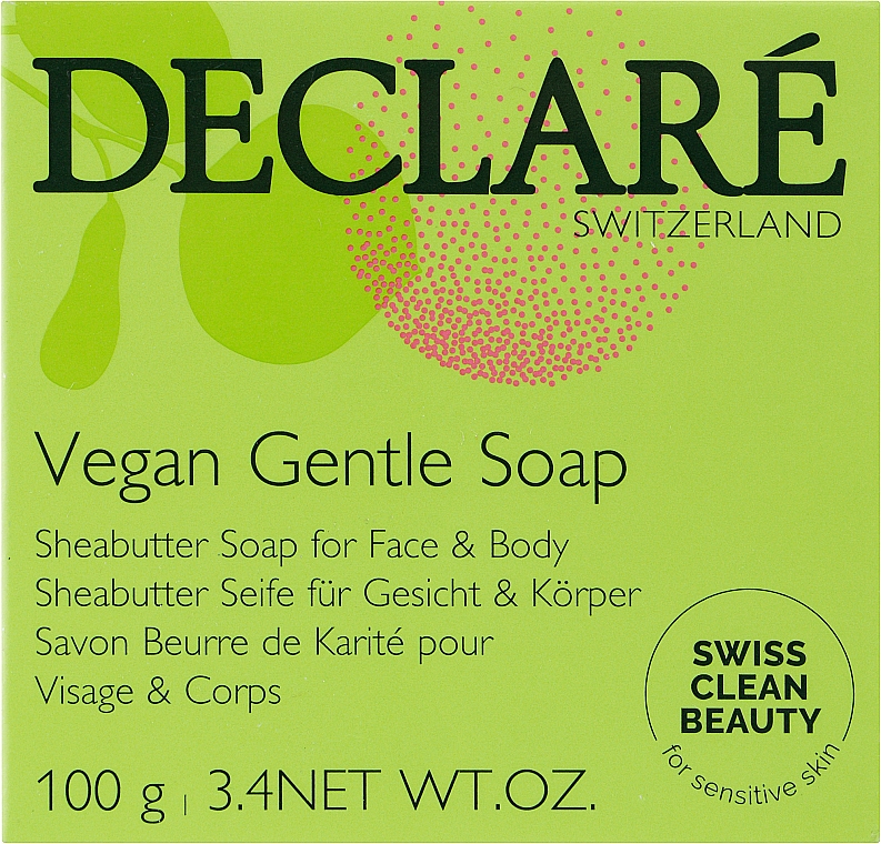 Мягкое мыло для лица и тела - Declare Vegan Gentle Soap — фото N1