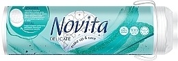 Духи, Парфюмерия, косметика Диски ватные косметические, 100шт - Novita Delicate