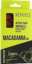 Духи, Парфюмерия, косметика Активные ампулы для волос - Revuele Macadamia Oil Hair Ampoules