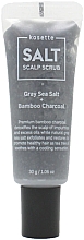 Духи, Парфюмерия, косметика Солевой скраб для кожи головы - Kosette Salt Scalp Scrub Gray Sea Salt + Bamboo Charcoal (мини)