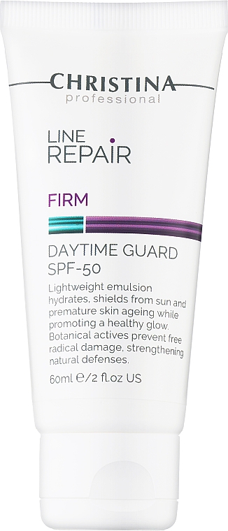 Дневной крем для лица с защитой SPF 50 - Christina Line Repair Firm Daytime Guard SPF 50 — фото N1