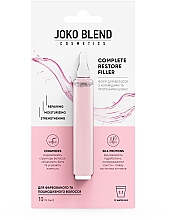 Филлер для волос с керамидами и протеинами шелка - Joko Blend Complete Restore Filler — фото N1