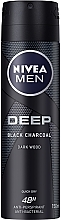 Парфумерія, косметика Антиперспірант - NIVEA MEN Deep Black Charcoal Dark Wood Anti-Perspirant