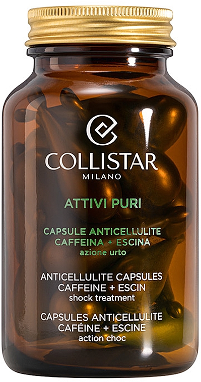 Антицеллюлитные капсулы - Collistar Anticellulite Capsules Caffeine — фото N1
