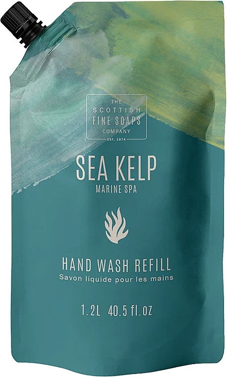 Жидкое мыло для рук - Scottish Fine Soaps Sea Kelp Hand Wash Refill (дой-пак) — фото N1