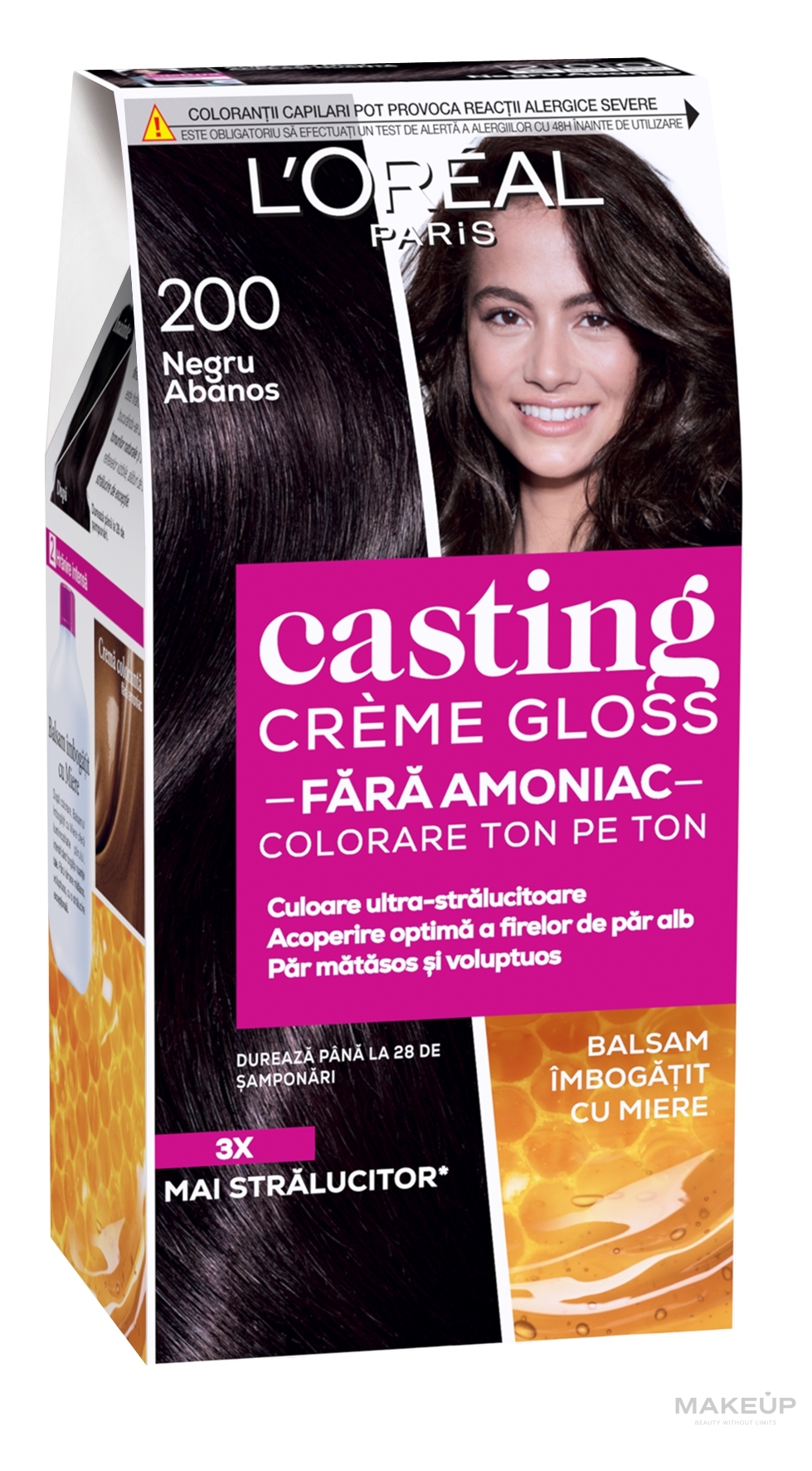 УЦЕНКА Краска для волос - L'Oreal Paris Casting Creme Gloss * — фото 200 - Чёрный Кофе