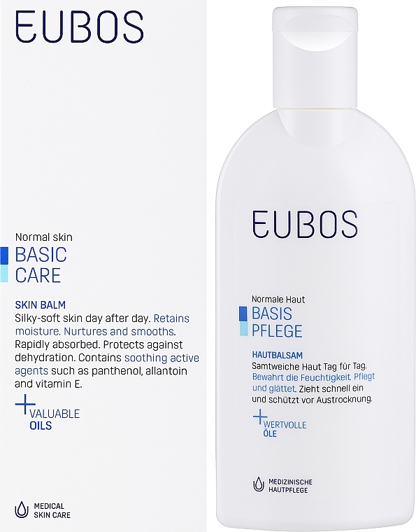 Бальзам для догляду за нормальною шкірою - Eubos Med Basic Skin Care Dermal Balsam — фото N2