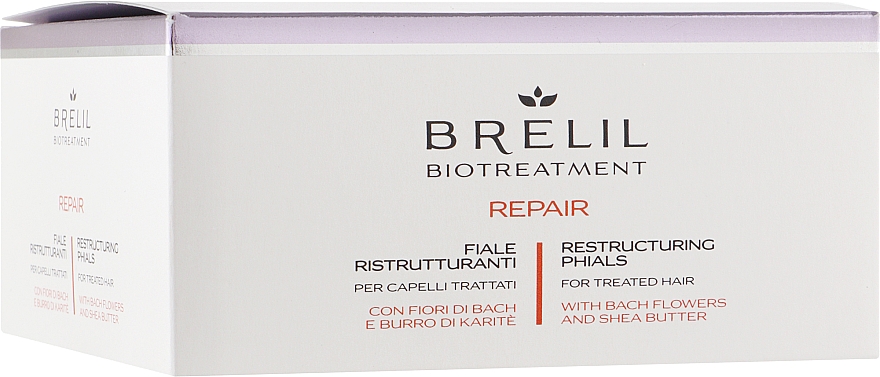 Ампулы для восстановления волос - Brelil Bio Treatment Repair Phials