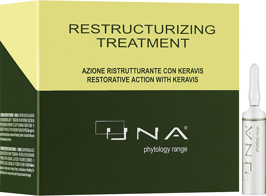 Комплекс для восстановления ослабленных и поврежденных волос - Una Restructurizing Treatment
