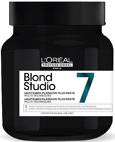 Паста для волосся, освітлювальна, до 7 відтінків - L'Oreal Professionnel Blond Studio Platinium Plus — фото N1