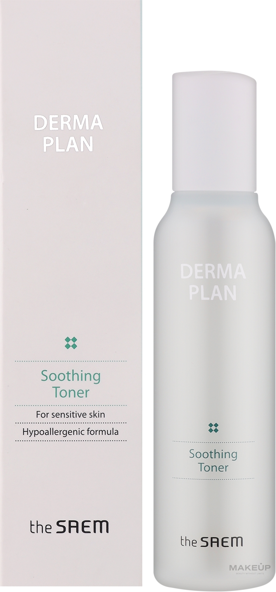 Тонер для чувствительной и сухой кожи - The Saem Derma Plan Soothing Toner — фото 155ml