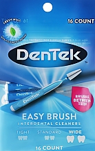 Межзубные щетки для широких промежутков - DenTek Easy Brush, конические — фото N3