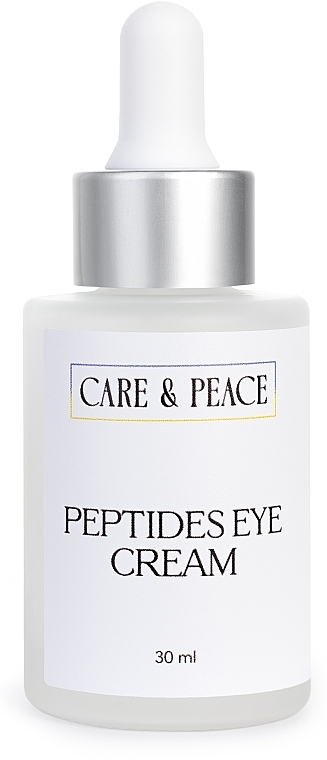 Крем для кожи вокруг глаз - Care & Peace Peptides Eye Cream — фото N1