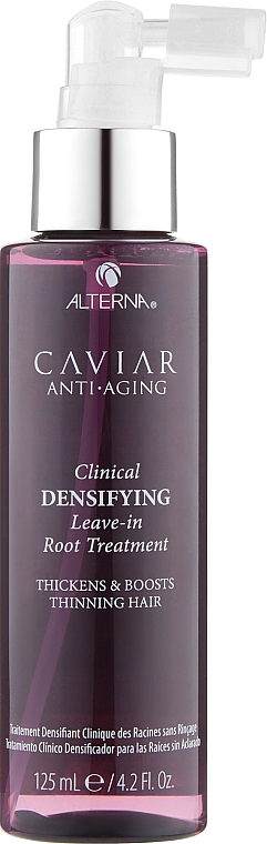 Несмываемый стимулятор для роста волос на голове - Alterna Caviar Anti-Aging Clinical Densifying Leave-in Root Treatment — фото N1