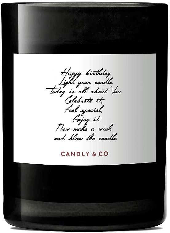 Ароматическая свеча - Candly & Co No.5 Happy Birthday Scented Candle — фото N2