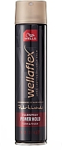 Парфумерія, косметика Лак для волосся суперсильної фіксації - Wella Wellaflex Power Hold Form & Finish
