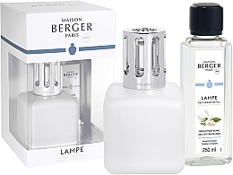 Набор - Maison Berger White Lamp Delicate White Musk (aromalamp + refill/250ml) — фото N4